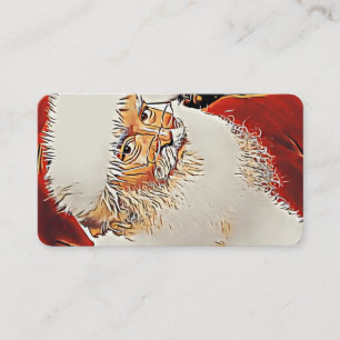 Tarjeta De Visita Santa Claus -