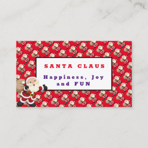 Tarjeta De Visita Santa Claus