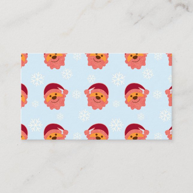 Tarjeta De Visita Santa Claus (Anverso)