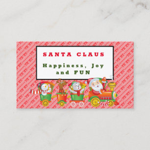 Tarjeta De Visita Santa Claus