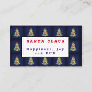 Tarjeta De Visita Santa Claus
