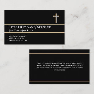 Tarjeta De Visita Santa Cruz Religión Cristiana Culto Iglesia Clérig