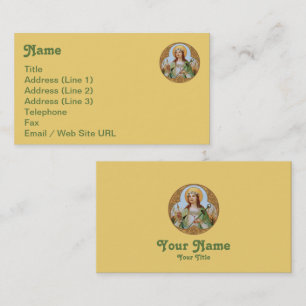 Tarjeta De Visita Santa Filomena (BK 005)