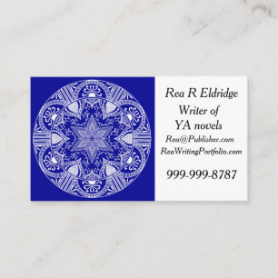 Tarjeta De Visita Sapphire Mandala