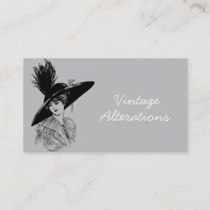 Tarjeta De Visita Sastre de Alteración Vintage Diseñador