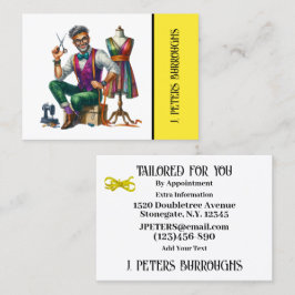 Tarjeta De Visita Sastre de costura