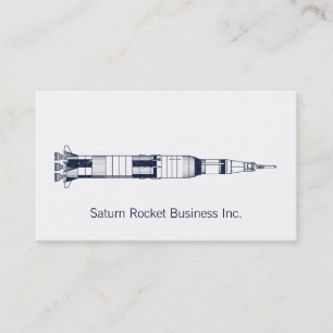 Tarjeta De Visita Saturn Rocket