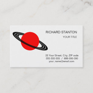 Tarjeta De Visita Saturno