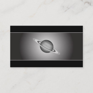 Tarjeta De Visita Saturno - Astronomía