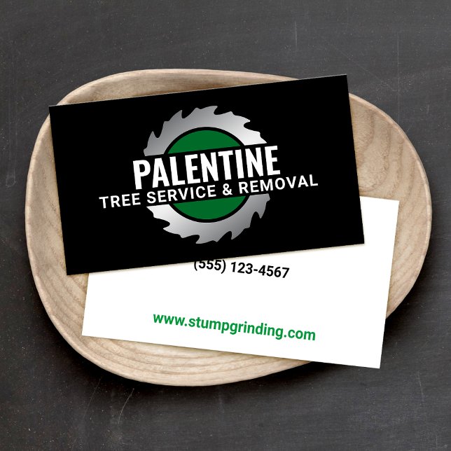 Tarjeta De Visita Saw Circular De Grinación De Gasas (Subido por el creador)