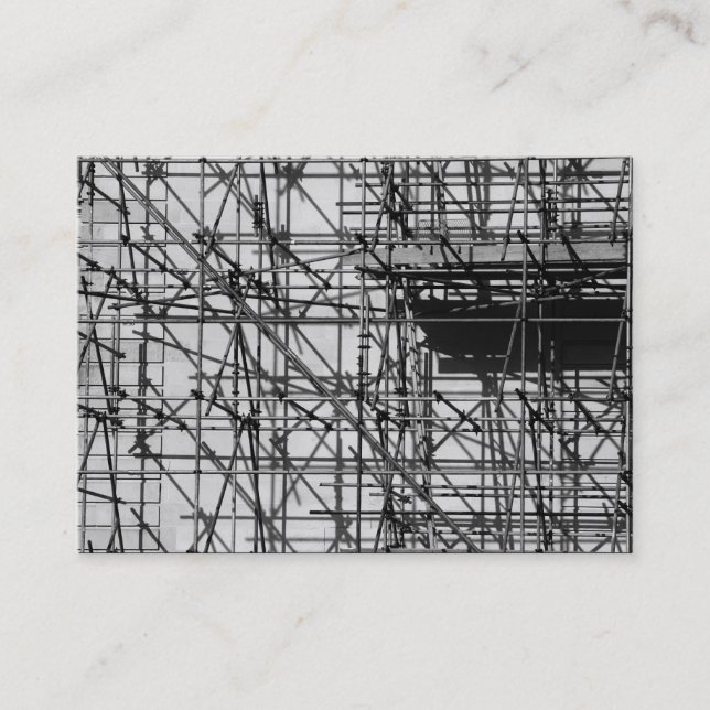 Tarjeta De Visita Scaffolding (Anverso)