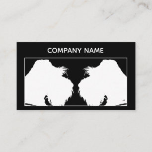 Tarjeta De Visita Schnauzer