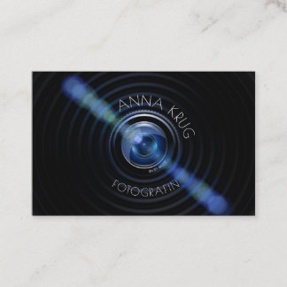 Tarjeta De Visita Schönes Design Fotografie Visitenkarte
