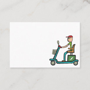 Tarjeta De Visita Scooter de movilidad