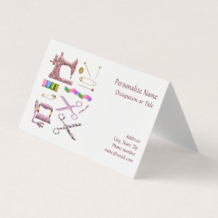 Tarjeta De Visita Scoser Seamstress Wardrobe Tailor