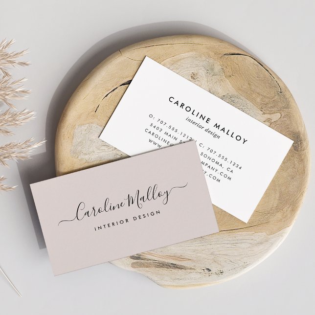 Tarjeta De Visita Script de firma (Subido por el creador)