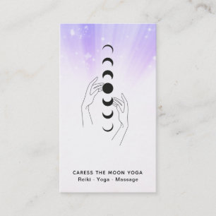 Tarjeta De Visita *~* Se Encargan Las Fases De La Luna + Celestes Ma