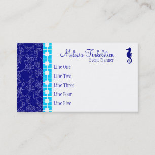 Tarjeta De Visita Seahorsing alrededor