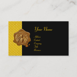 Tarjeta De Visita SEAL DE CERVEZA MARRÓN DE BENEFICIO / Cupido ladró