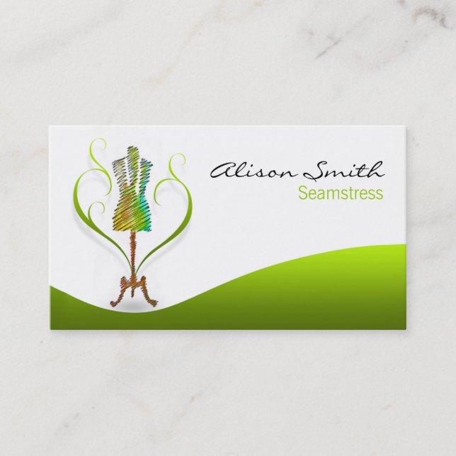 Tarjeta De Visita Seamstress business card (Anverso)