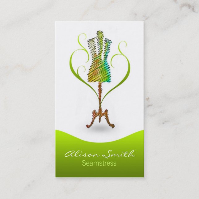 Tarjeta De Visita Seamstress business card (Anverso)