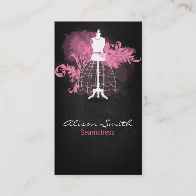 Tarjeta De Visita Seamstress business card (Anverso)