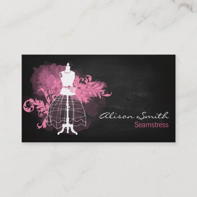 Tarjeta De Visita Seamstress business card (Anverso)
