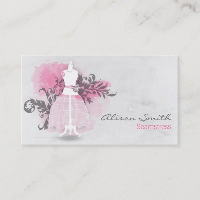 Tarjeta De Visita Seamstress business card (Anverso)