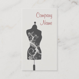 Tarjeta De Visita Seamstress Mannequin
