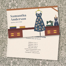 Tarjeta De Visita Seamstress & Tailor