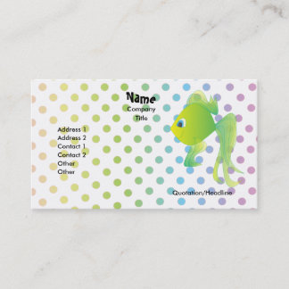 Tarjeta De Visita Sean the Fish