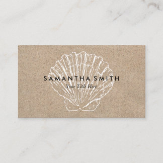 Tarjeta De Visita Seashell