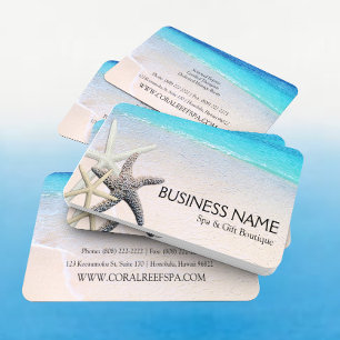 Tarjeta De Visita Seashells Beach House Rental Spa Boutique B&B