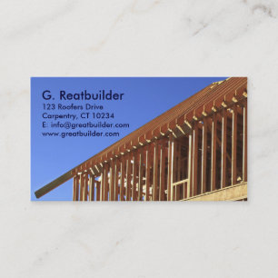 Tarjeta De Visita Sección del bastidor