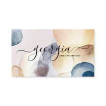 Secuencia de comandos de firma Abstract Watercolor