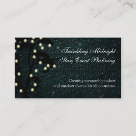 Tarjeta De Visita Secuencia de medianoche estrellada del