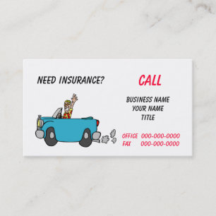 Tarjeta De Visita Seguro/tarjeta de visita del mecánico