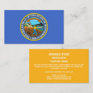 Tarjeta De Visita Sello Minnesotan, Sello de Minnesota