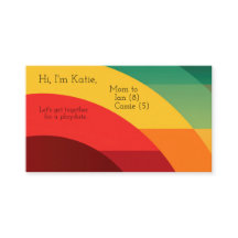 Semicírculos en colores vivos