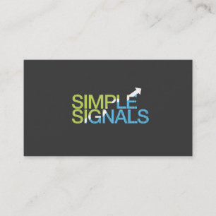 Tarjeta De Visita Señales simples