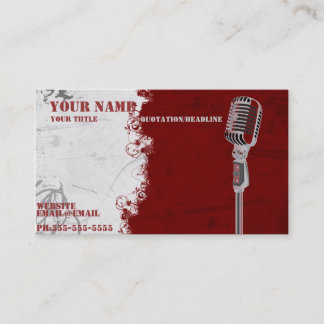 Tarjeta de visita sencilla