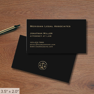 Tarjeta De Visita Sencilla Dirección de Justicia