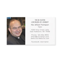 Sencilla Iglesia religiosa del Pastor Moderno.