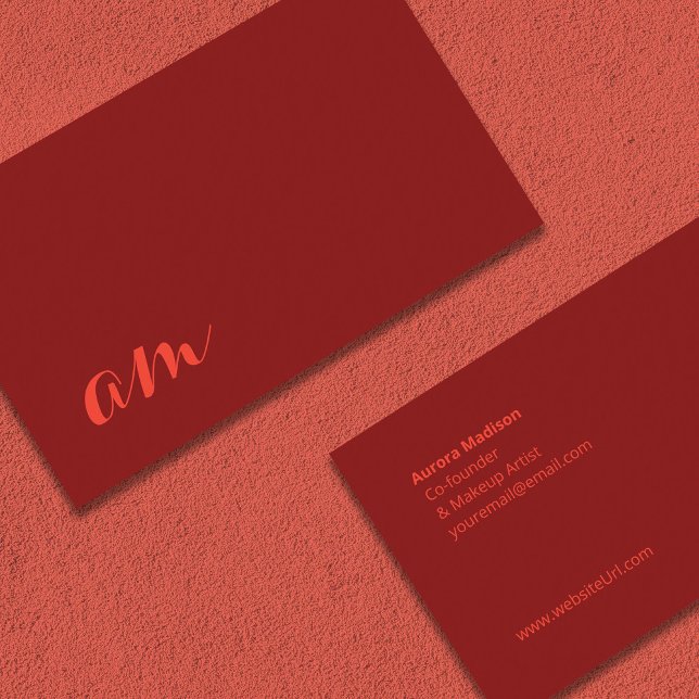 Tarjeta de visita sencilla y minimalista (Minimalistic and Beautiful Simple Business Card)