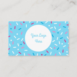 Tarjeta De Visita Sencillamente con la cobertura de Sweet Sprinkle P