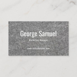 Tarjeta De Visita Sencillo Profesional Elegante Emplear Título de Tr