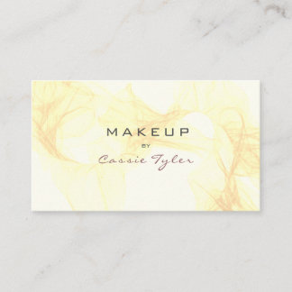 Tarjeta De Visita Sencillo resumen elegante de color dorado