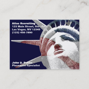 Tarjeta De Visita Señora Liberty
