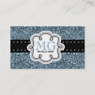 Tarjeta De Visita Señoras azules descaradas de la mirada del