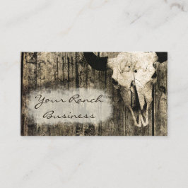 Tarjeta De Visita Sepia Vintage